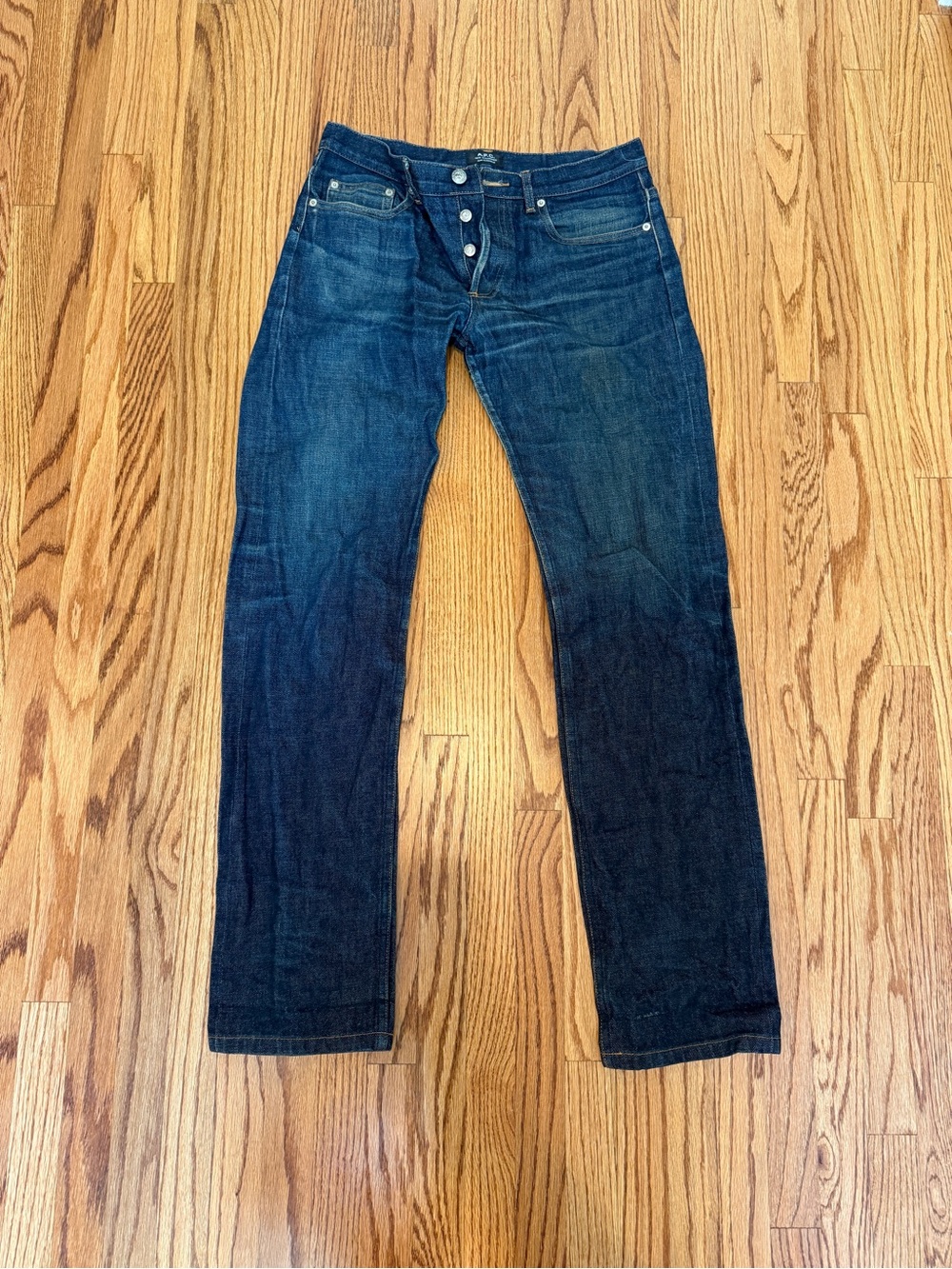 A.P.C. New Standard Indigo Straight-Leg Denim - Size 31